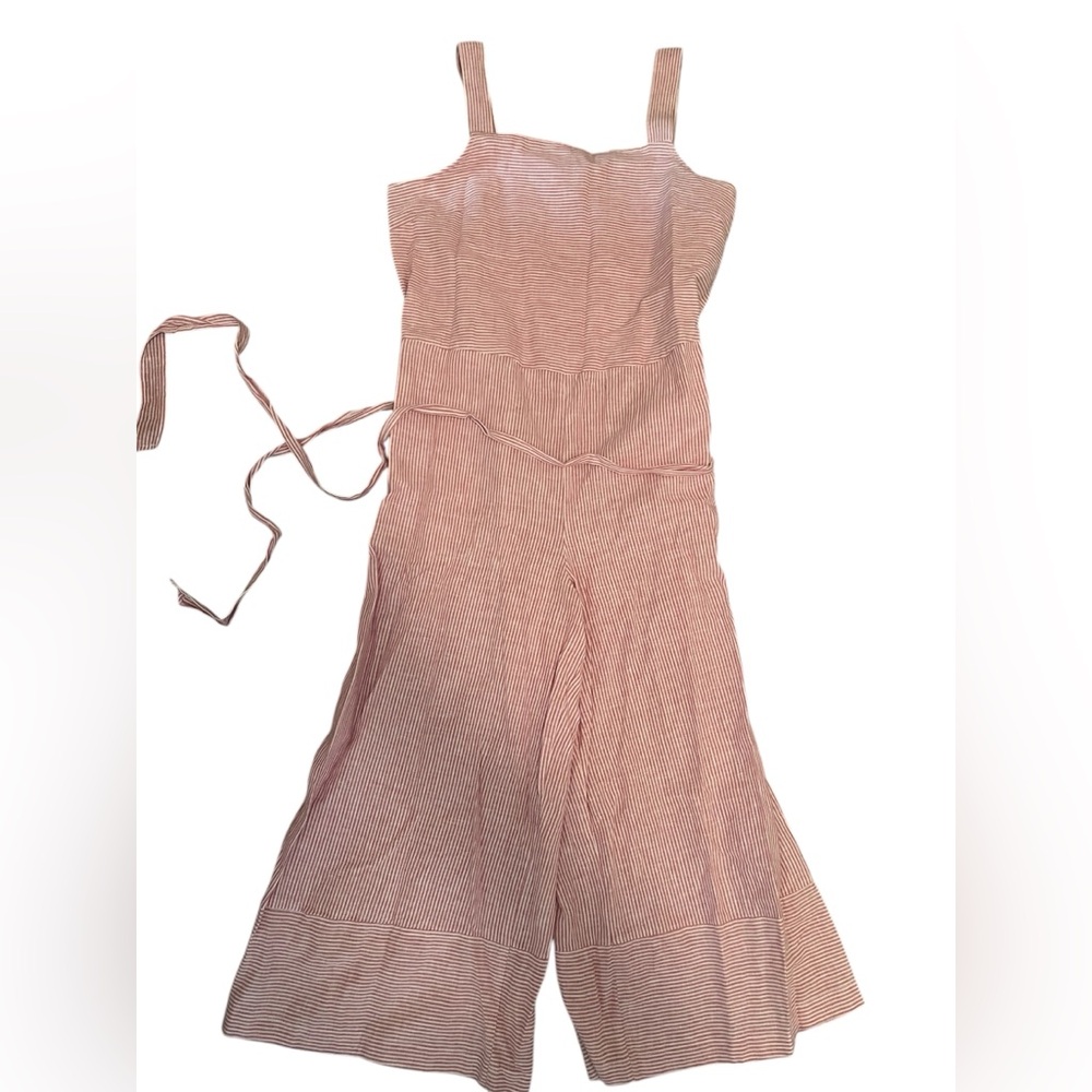 Striped Pink Jumpsuit